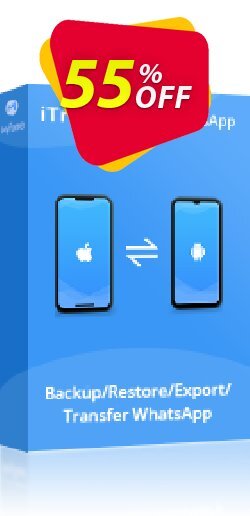 iTransor for WhatsApp Mac Version - 15 Devices/Lifetime Coupon discount 55% OFF iTransor for WhatsApp Mac Version (15 Devices/Lifetime), verified - Awful offer code of iTransor for WhatsApp Mac Version (15 Devices/Lifetime), tested & approved
