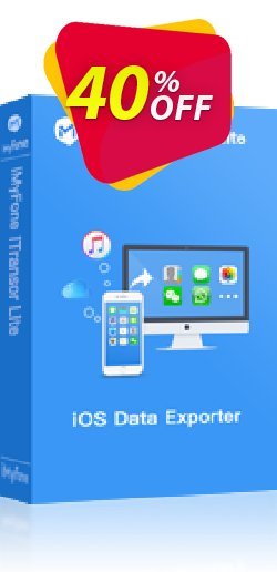 40% OFF iMyFone iTransor Lite for Mac - Business  Coupon code