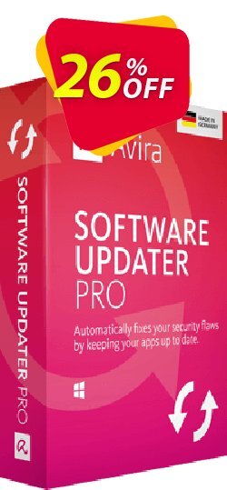 26% OFF Avira Software Updater Pro Coupon code