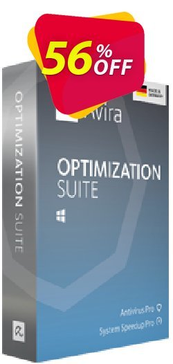 Avira Optimization Suite - 1 year  Coupon discount 50% OFF Avira Optimization Suite (1 year), verified - Fearsome promotions code of Avira Optimization Suite (1 year), tested & approved