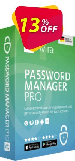 13% OFF Avira Password Manager Coupon code