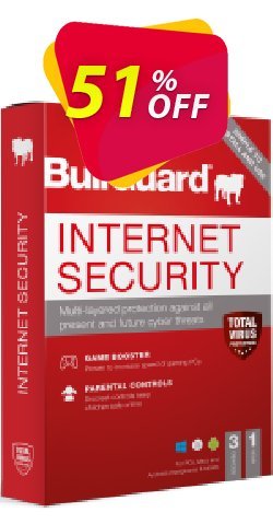 51% OFF BullGuard Internet Security 2021 Coupon code