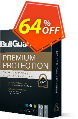 64% OFF BullGuard Premium Protection 2021 Coupon code