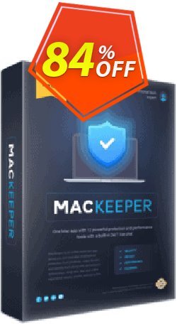 77% OFF MacKeeper Premium plus 24-month plan, verified