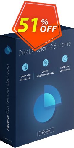 50% OFF Acronis Disk Director, verified