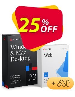 25% OFF ATLAS.ti personalized single user - PC, Mac + Web  Coupon code