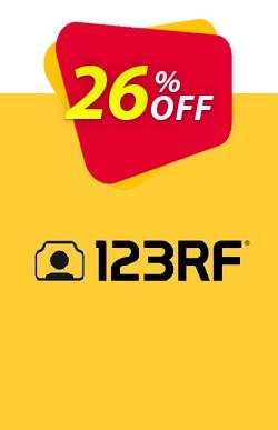 26% OFF 123RF Subscription Plan Coupon code