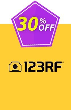 30% OFF 123RF PLUS Plan, verified