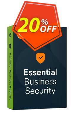 20% OFF Avast Essential Business Security, verified