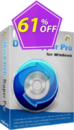 60% OFF MacX DVD Ripper Pro for Windows (3-month), verified