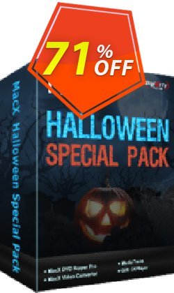 71% OFF MacX Halloween Special Pack Coupon code