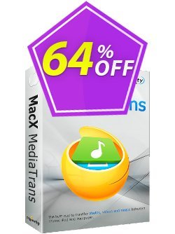 MacX MediaTrans Coupon discount 50% OFF MacX MediaTrans, verified - Stunning offer code of MacX MediaTrans, tested & approved