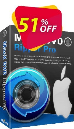 40% OFF MacX DVD Ripper Pro, verified