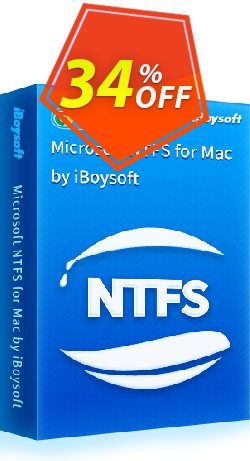 34% OFF iBoysoft NTFS for Mac Coupon code