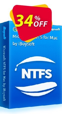 34% OFF iBoysoft NTFS for Mac Coupon code