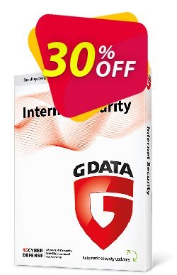 30% OFF GDATA Internet Security Coupon code
