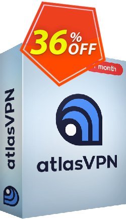 30% OFF AtlasVPN 1 month, verified