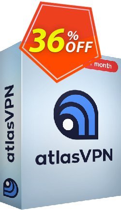 30% OFF AtlasVPN 1 month, verified