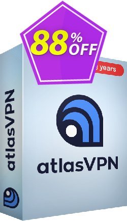 88% OFF AtlasVPN 3 years Coupon code