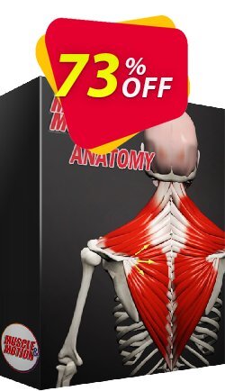 73% OFF Muscle & Motion Anatomy - 1 year Coupon code