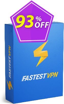 93% OFF FastestVPN 3 years, verified