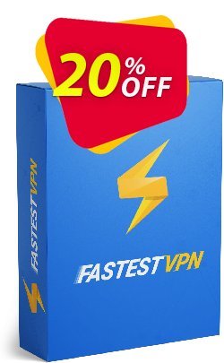 20% OFF FastestVPN 1 month Coupon code