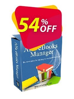 50% OFF Alfa Ebooks Manager Basic, verified