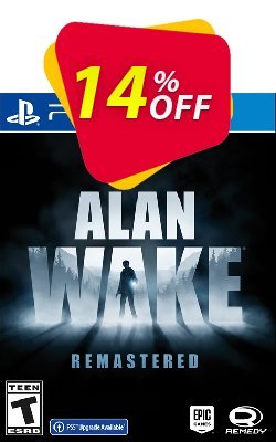  - Playstation 4 Alan Wake Remastered Coupon discount [Playstation 4] Alan Wake Remastered Deal GameFly - [Playstation 4] Alan Wake Remastered Exclusive Sale offer