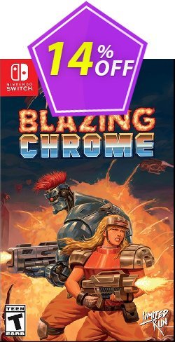  - Nintendo Switch Blazing Chrome Coupon discount [Nintendo Switch] Blazing Chrome Deal GameFly - [Nintendo Switch] Blazing Chrome Exclusive Sale offer