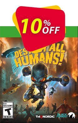  - Xbox One Destroy All Humans! Coupon discount [Xbox One] Destroy All Humans! Deal GameFly - [Xbox One] Destroy All Humans! Exclusive Sale offer