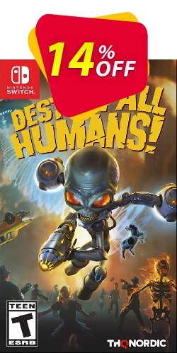  - Nintendo Switch Destroy All Humans! Coupon discount [Nintendo Switch] Destroy All Humans! Deal GameFly - [Nintendo Switch] Destroy All Humans! Exclusive Sale offer