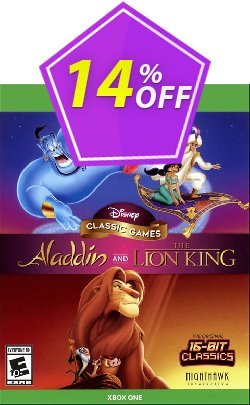  - Xbox One Disney Classic Games: Aladdin and the Lion King Coupon discount [Xbox One] Disney Classic Games: Aladdin and the Lion King Deal GameFly - [Xbox One] Disney Classic Games: Aladdin and the Lion King Exclusive Sale offer