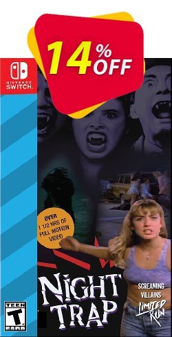 - Nintendo Switch Night Trap - 25th Anniversary Edition Coupon discount [Nintendo Switch] Night Trap - 25th Anniversary Edition Deal GameFly - [Nintendo Switch] Night Trap - 25th Anniversary Edition Exclusive Sale offer