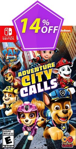  - Nintendo Switch PAW Patrol: The Movie - Adventure City Calls Coupon discount [Nintendo Switch] PAW Patrol: The Movie - Adventure City Calls Deal GameFly - [Nintendo Switch] PAW Patrol: The Movie - Adventure City Calls Exclusive Sale offer