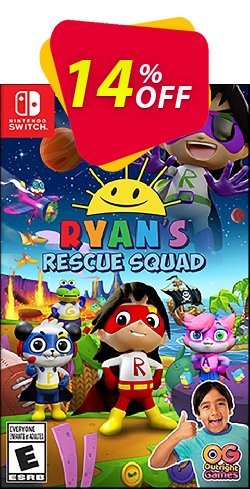  - Nintendo Switch Ryan's Rescue Squad Coupon discount [Nintendo Switch] Ryan's Rescue Squad Deal GameFly - [Nintendo Switch] Ryan's Rescue Squad Exclusive Sale offer