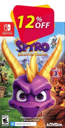  - Nintendo Switch Spyro Reignited Trilogy Coupon discount [Nintendo Switch] Spyro Reignited Trilogy Deal GameFly - [Nintendo Switch] Spyro Reignited Trilogy Exclusive Sale offer