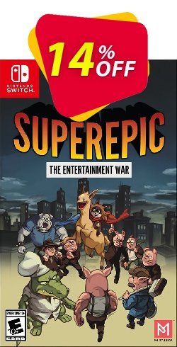  - Nintendo Switch SuperEpic: The Entertainment War Coupon discount [Nintendo Switch] SuperEpic: The Entertainment War Deal GameFly - [Nintendo Switch] SuperEpic: The Entertainment War Exclusive Sale offer