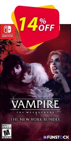  - Nintendo Switch Vampire the Masquerade: The New York Bundle Coupon discount [Nintendo Switch] Vampire the Masquerade: The New York Bundle Deal GameFly - [Nintendo Switch] Vampire the Masquerade: The New York Bundle Exclusive Sale offer