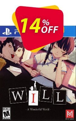 - Playstation 4 WILL: A Wonderful World Coupon discount [Playstation 4] WILL: A Wonderful World Deal GameFly - [Playstation 4] WILL: A Wonderful World Exclusive Sale offer
