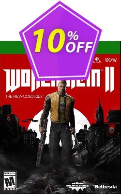10% OFF - Xbox One Wolfenstein II: The New Colossus Coupon code