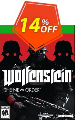 14% OFF - Xbox One Wolfenstein: The New Order Coupon code
