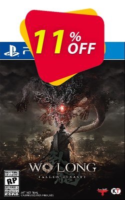 11% OFF  - Playstation 4 Wo Long: Fallen Dynasty Coupon code