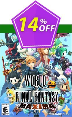14% OFF - Xbox One World of Final Fantasy Maxima Coupon code