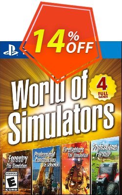 14% OFF - Playstation 4 World of Simulators Coupon code