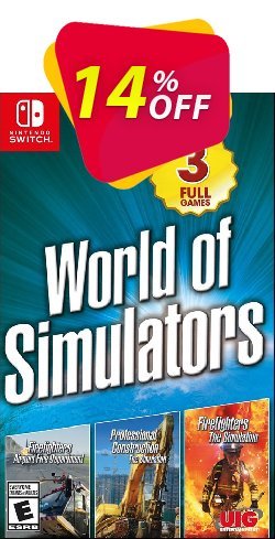 14% OFF - Nintendo Switch World of Simulators Coupon code