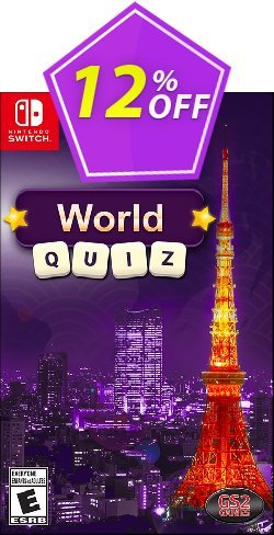 12% OFF  - Nintendo Switch World Quiz Coupon code