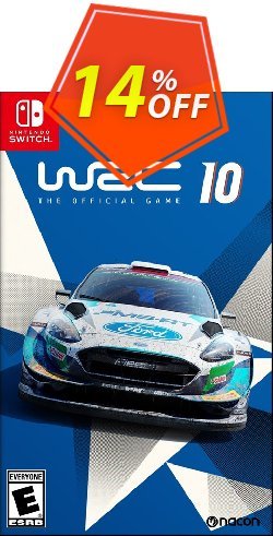 14% OFF - Nintendo Switch WRC 10 Coupon code