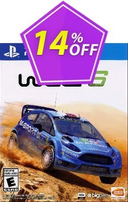 14% OFF  - Playstation 4 WRC 6 Coupon code