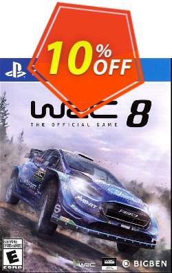 10% OFF - Playstation 4 WRC 8: The Official Game Coupon code