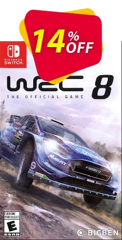 14% OFF - Nintendo Switch WRC 8: The Official Game Coupon code